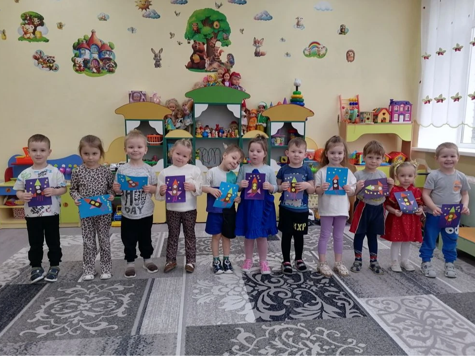 День космонавтики.#НавигаторыДетства71#ГодДошкольногоОбразования #ТульскаяобластьГДО#Росдетцентр#ПутьВКосмос.